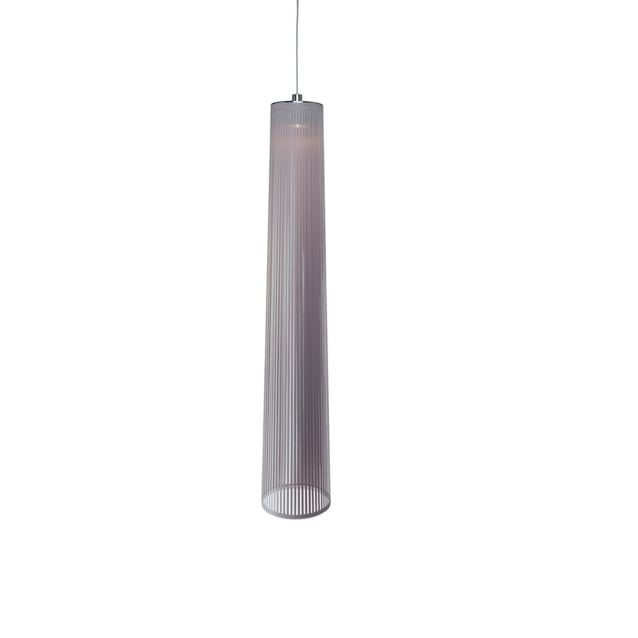 Solis LED Pendant Light in Silver/Large.