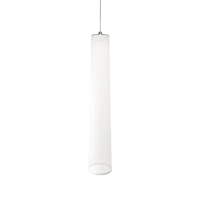 Solis LED Pendant Light in White/Large.