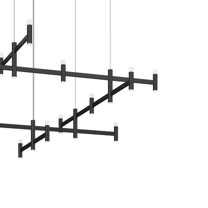 Systema Staccato™ LED Offset Pendant Light in Detail.