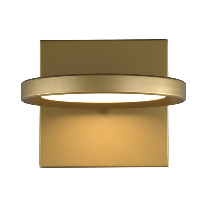 Spectica LED Wall Light in Satin Gold.