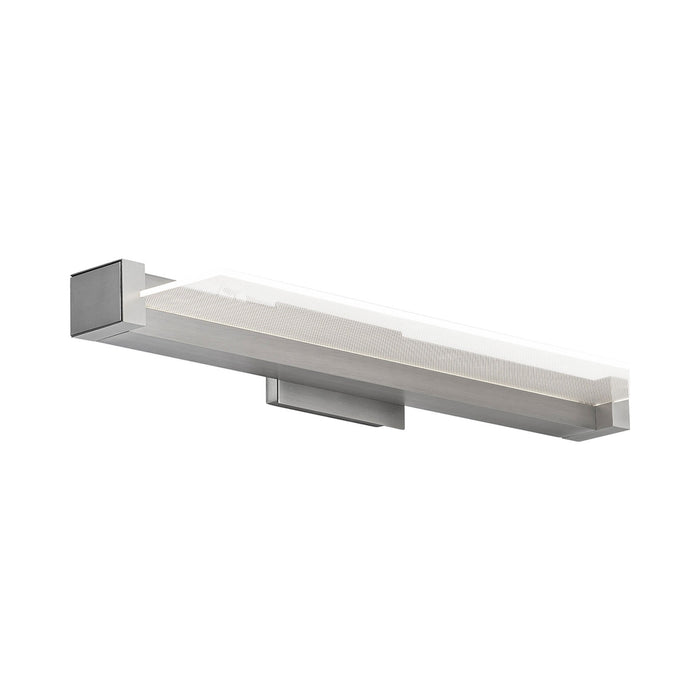 Spectre LED Bath Vanity Light in Brushed Nickel (Small).