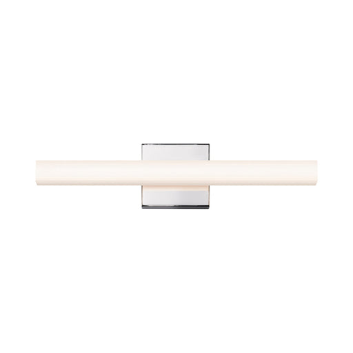 SQ-bar LED Bath Vanity Light in Polished Chrome/Small.