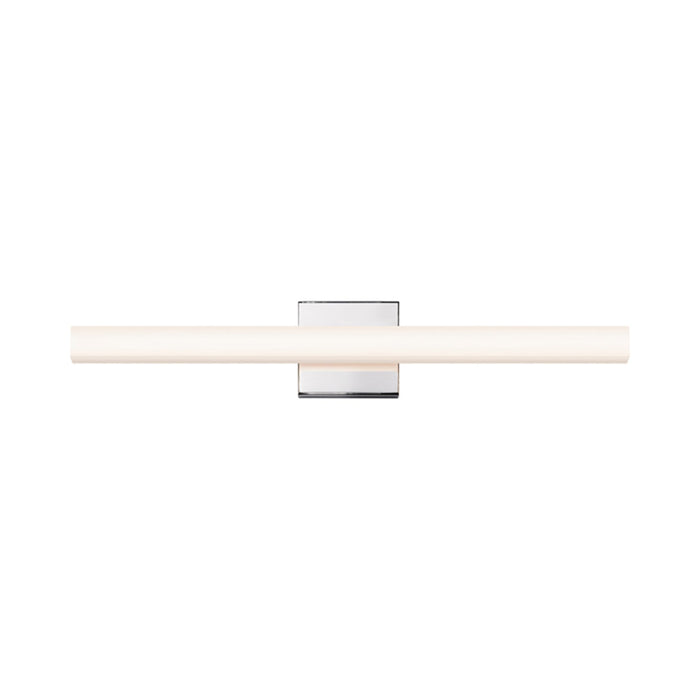 SQ-bar LED Bath Vanity Light in Polished Chrome/Medium.
