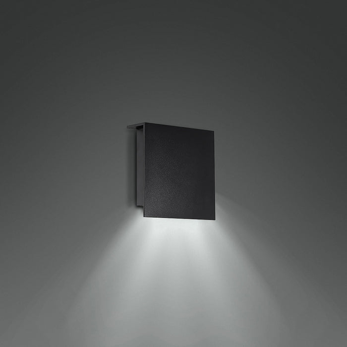 Square Outdoor LED Wall Light in Detail.