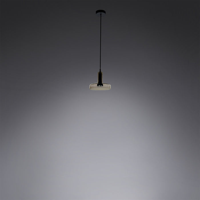 Stablight LED Pendant Light in A/Brown Clear.