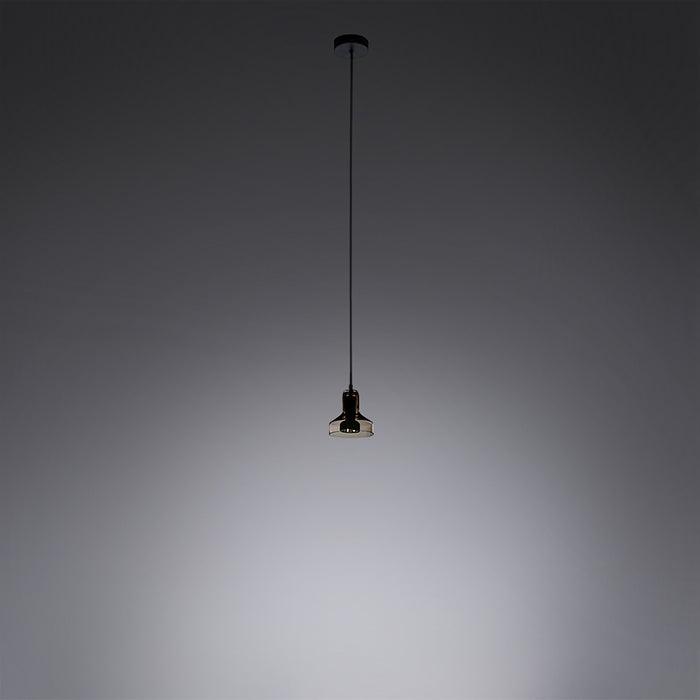 Stablight LED Pendant Light in C/Brown Clear.