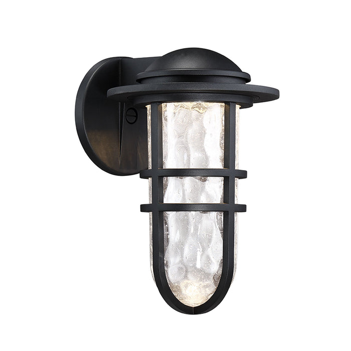Steampunk Indoor/Outdoor LED Wall Light in Black/Large.
