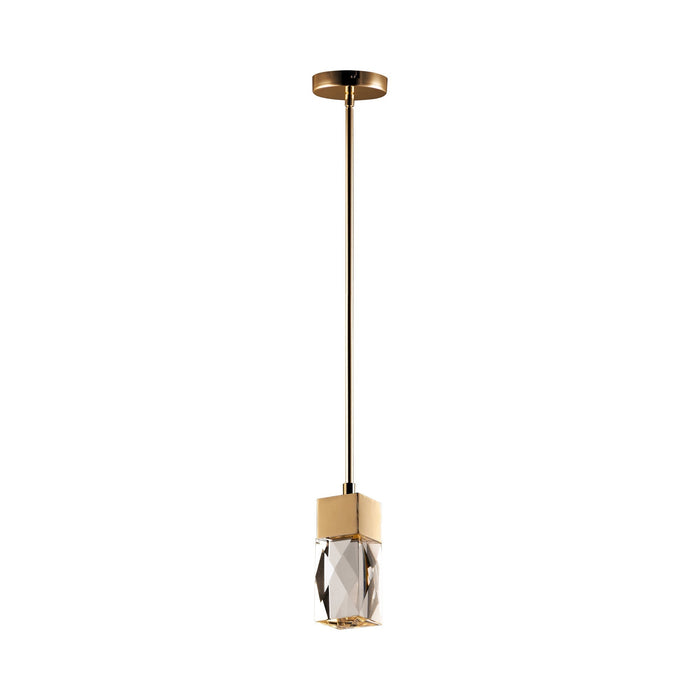 Empire LED Pendant Light in French Gold.