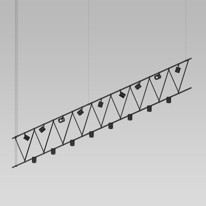 Suspenders® Flat Truss Linear LED Suspension Light in Detail.