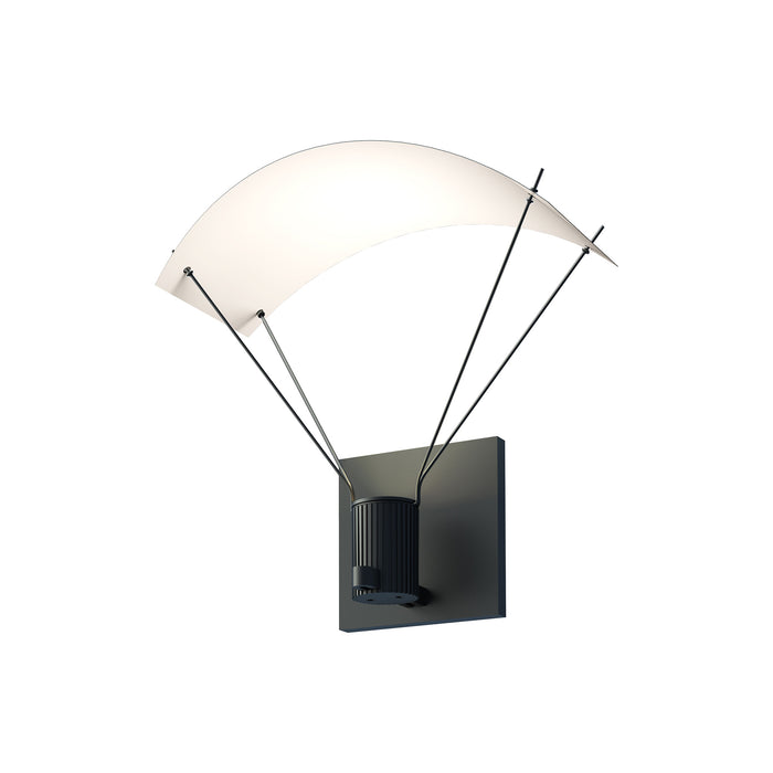 Suspenders® Standard Single LED Wall Light (Cylinder with Wall Parachute).