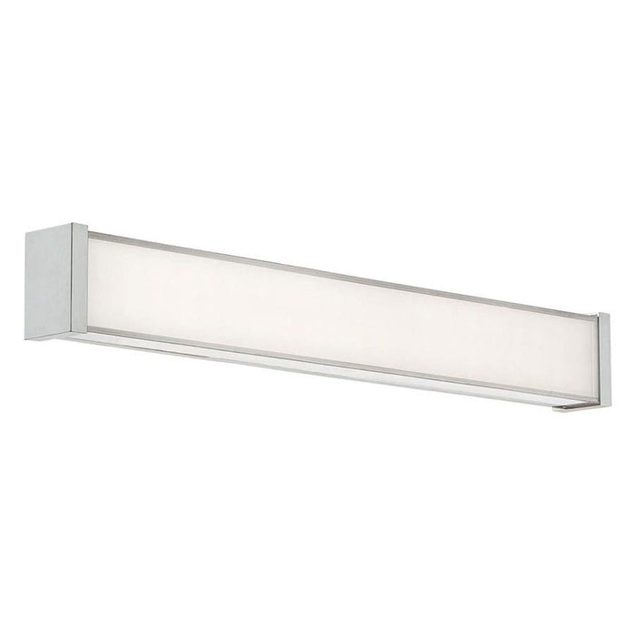 Svelte LED Bath Vanity Wall Light in Brushed Nickel/Medium.