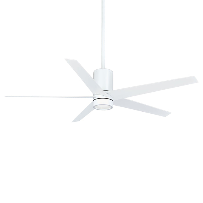 Symbio LED Ceiling Fan in Flat White.