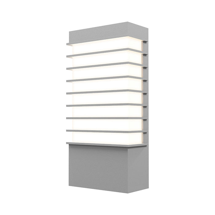 Tawa™ Outdoor LED Wall Light in Textured Gray/13".