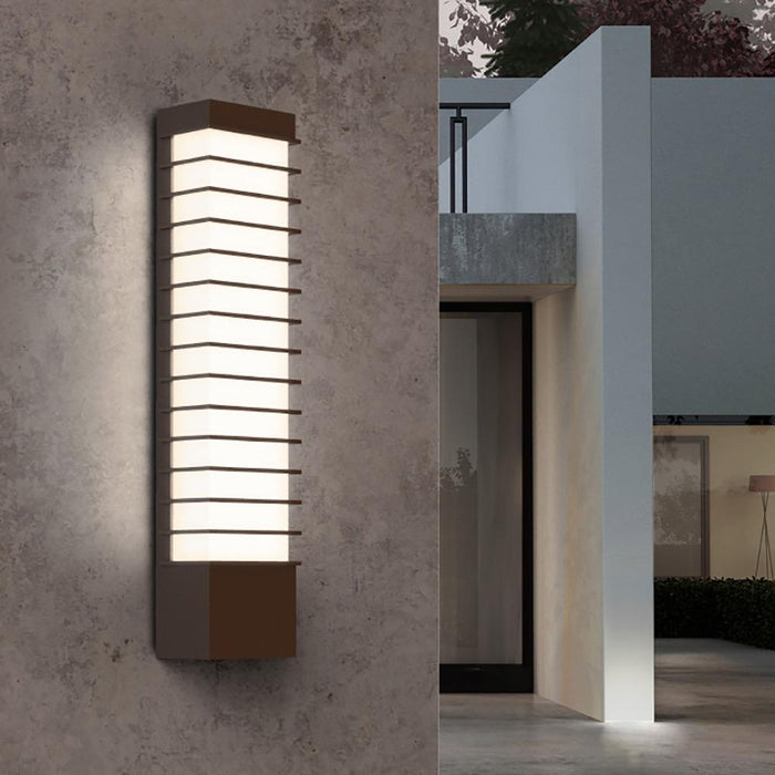 Tawa™ Outdoor LED Wall Light in outdoor.