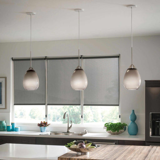 Alina Grande Pendant Light in dining room.