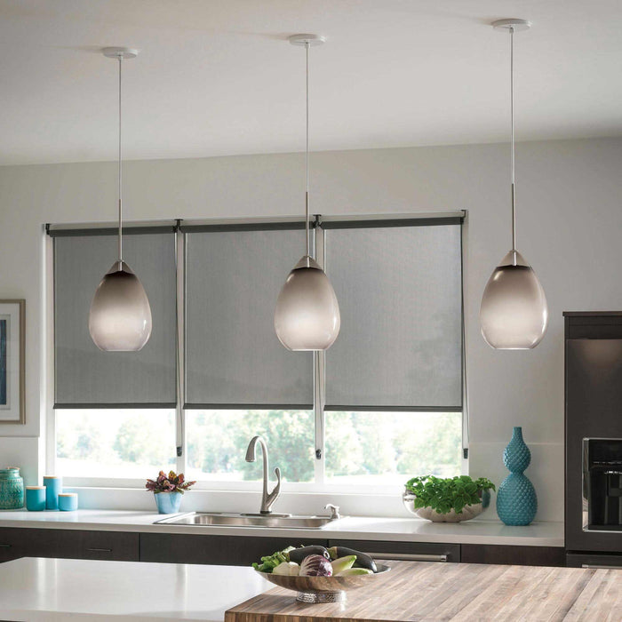 Alina Grande Pendant Light in dining room.