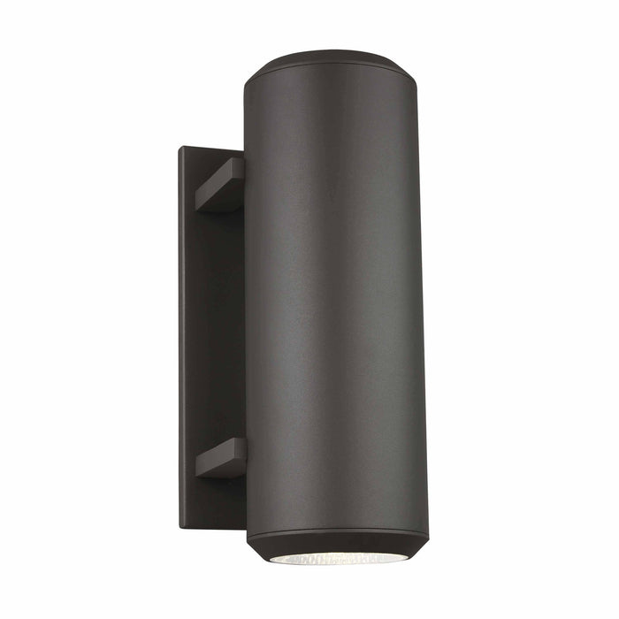 Aspenti Outdoor LED Wall Light in Small/Bronze.