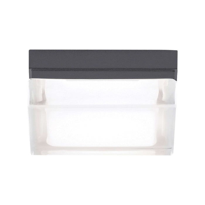 Boxie Outdoor LED Ceiling / Wall Light in Small/Charcoal.