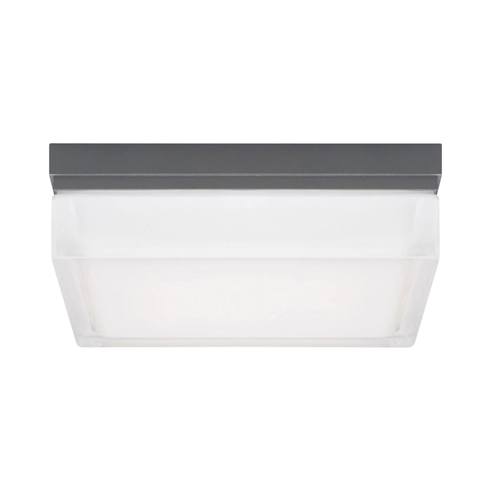 Boxie Outdoor LED Ceiling / Wall Light in Large/Charcoal.