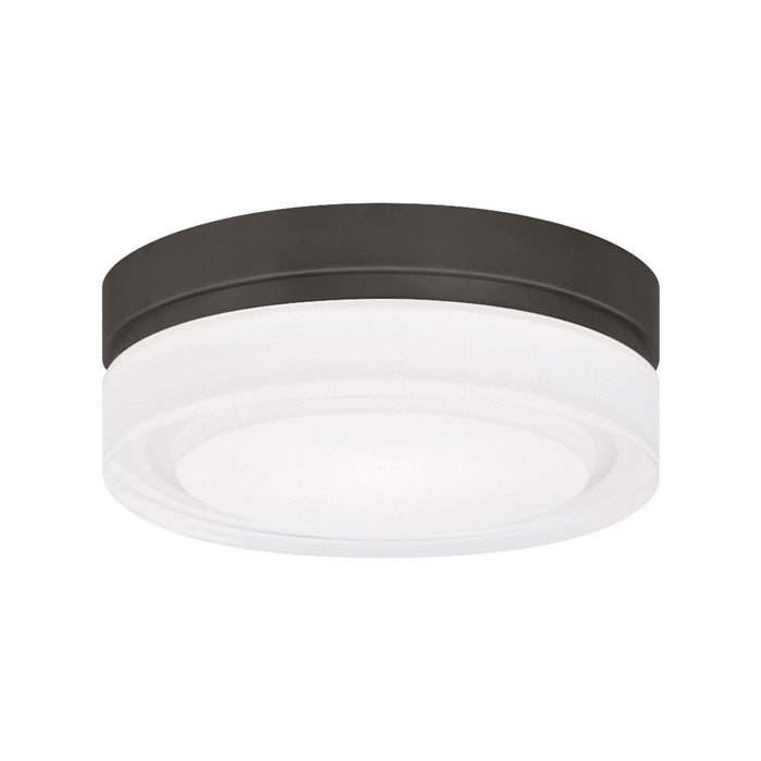 Cirque LED Flush Mount Ceiling Light in Antique Bronze (Small).