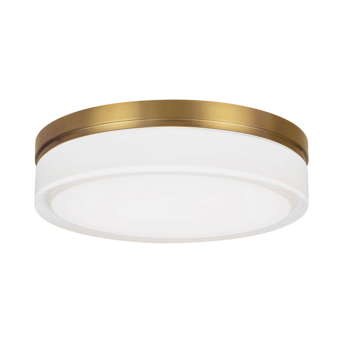 Cirque LED Flush Mount Ceiling Light in Aged Brass (Large).