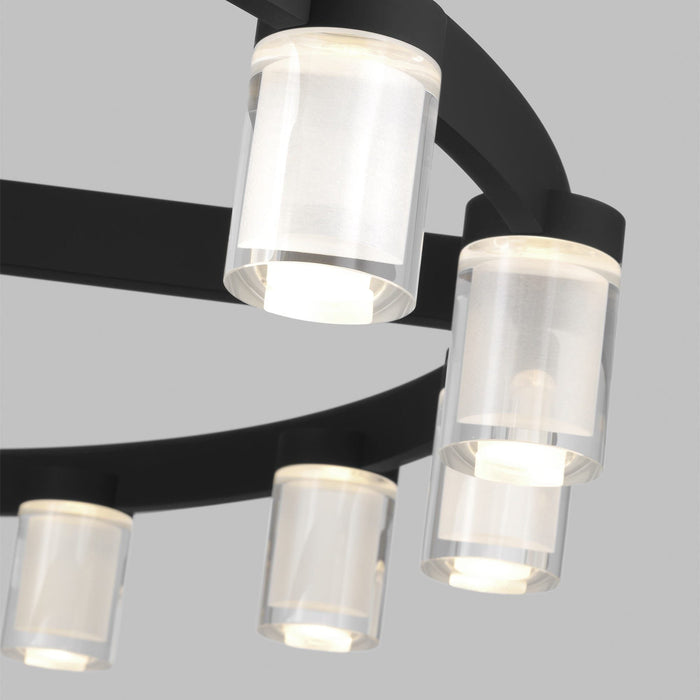 Esfera LED Chandelier in Detail.