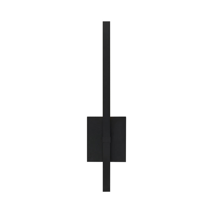 Filo 23 Outdoor LED Wall Light in Black.