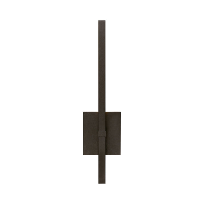 Filo 23 Outdoor LED Wall Light in Bronze.