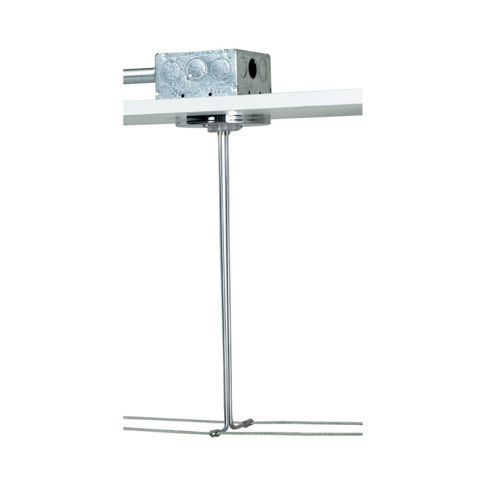 Kable Lite 4-Inch Round Power Feed Canopy in Single.