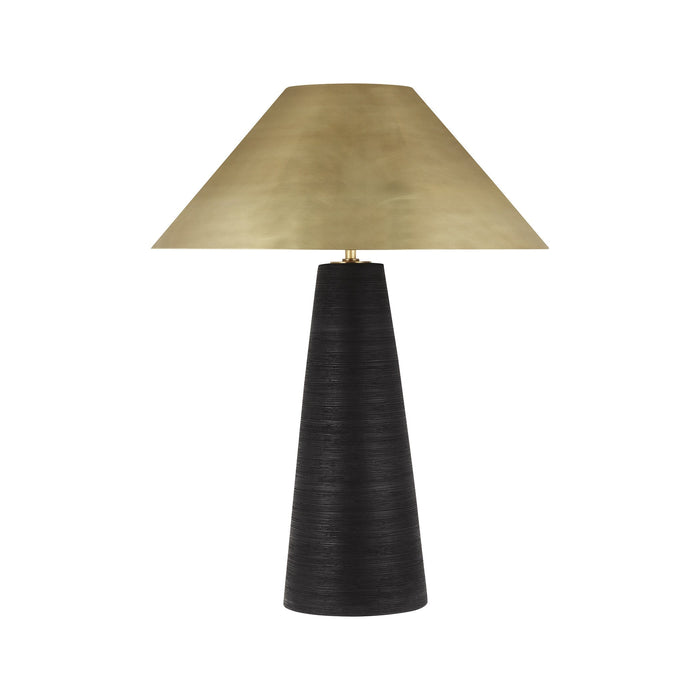 Karam LED Table Lamp in Black (Medium).