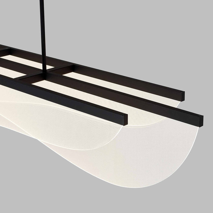 Nyra LED Linear Suspension Light in Detail.