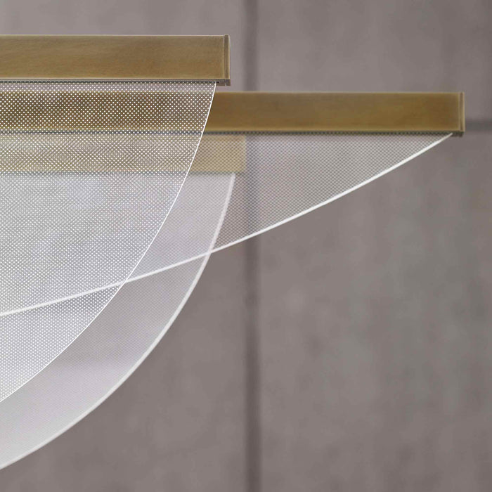 Nyra LED Linear Suspension Light in Detail.