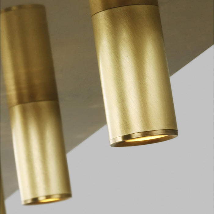 Ponte LED Linear Pendant Light in Detail.