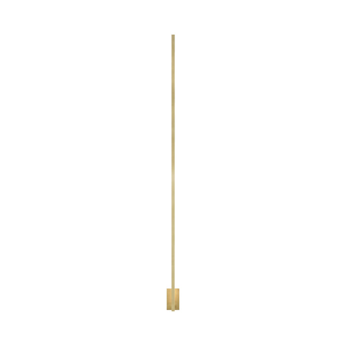 Stagger LED Wall Light in Natural Brass (X-Large).