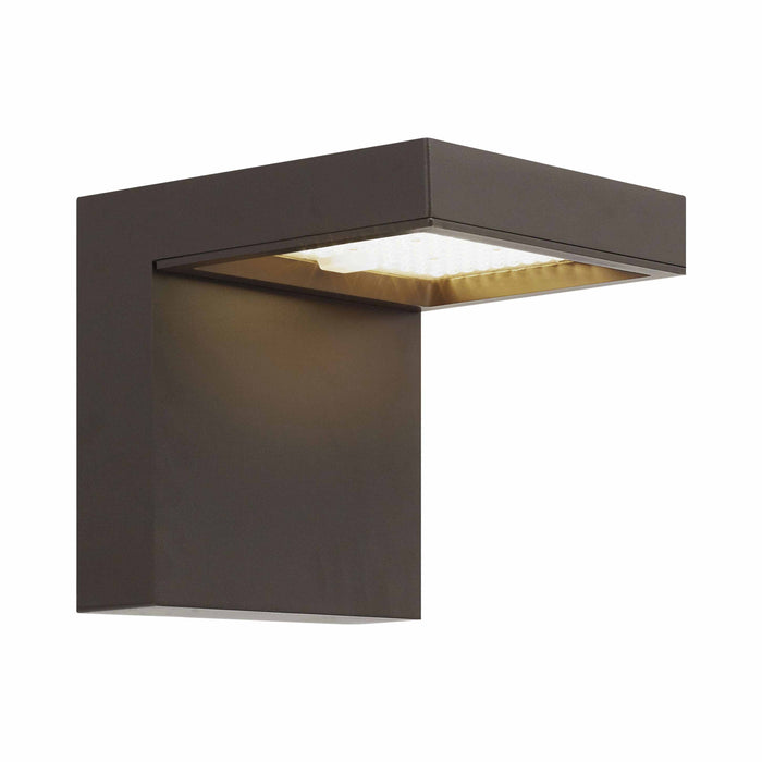 Taag 10 Outdoor LED Wall Light in Bronze.