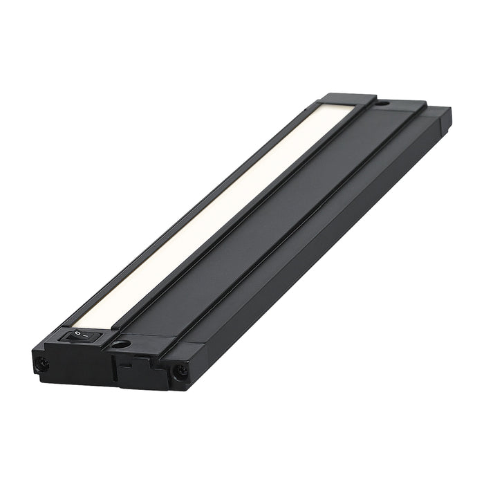 Unilume LED Slimeline Undercabinet Light in 13-Inch/Black.