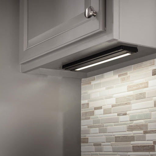 Unilume LED Slimeline Undercabinet Light in kitchen.