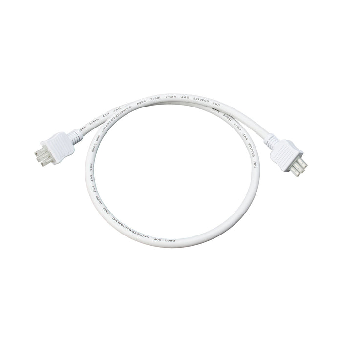 Unilume LED Slimline Jumper Connectors in 12-Inch/White.