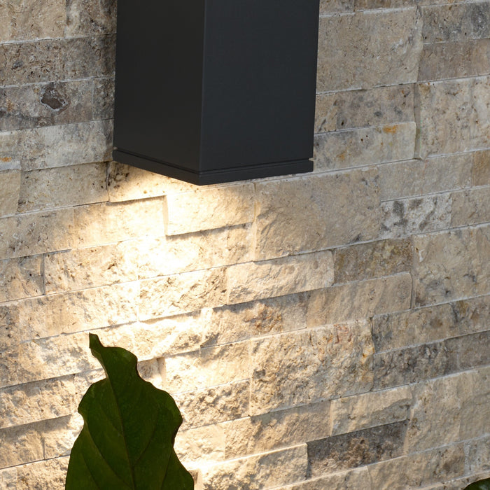 Tegel 12 Up / Downlight Outdoor LED Wall Light Detail.