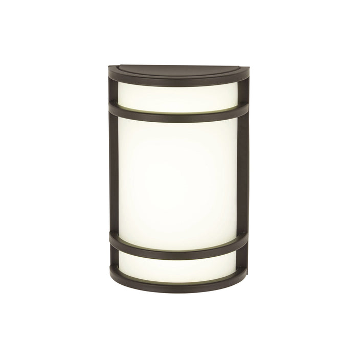 Bay View Outdoor Wall Light in Oil Rubbed Bronze (12.25-Inch/E26 Medium Base).