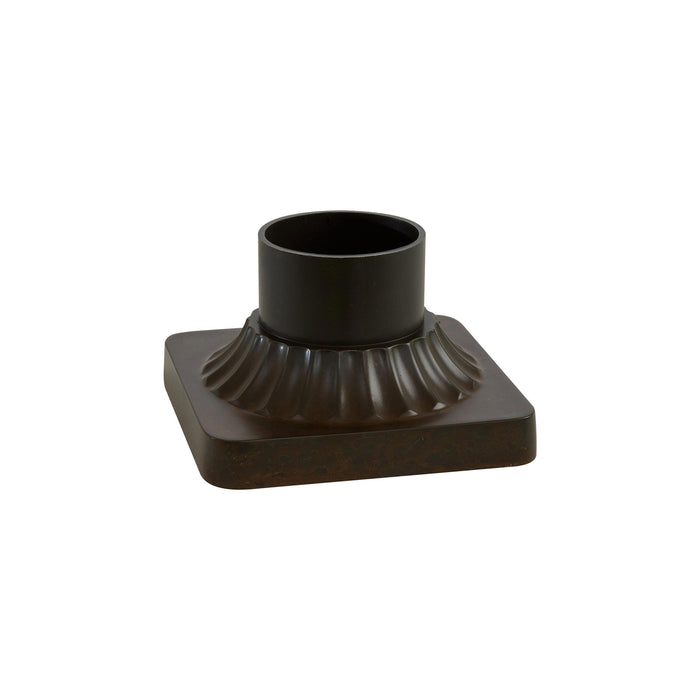 The Great Outdoors Pier Mount in Rust (3.5-Inch).