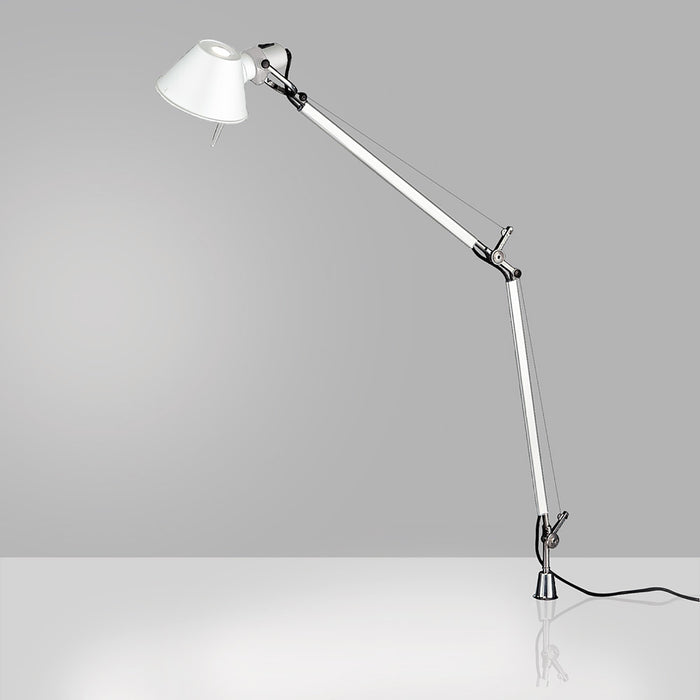 Tolomeo Classic LED Table Lamp in White/Inset Pivot/100W.