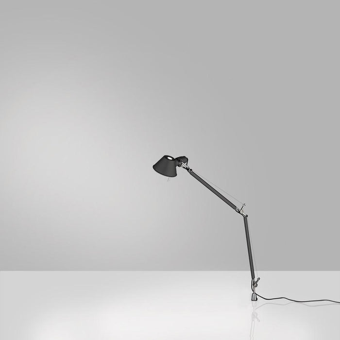 Tolomeo Mini Table Lamp in Black/Inset Pivot.
