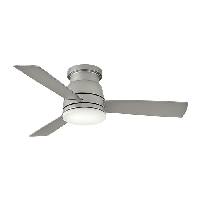 Trey LED Ceiling Fan in Brushed Nickel (44-Inch).