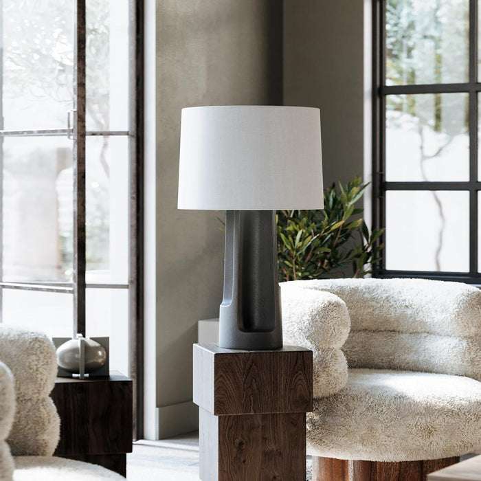 Canyon Table Lamp in living room.