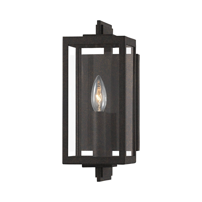 Nico Outdoor Wall Light in French Iron (1-Light).