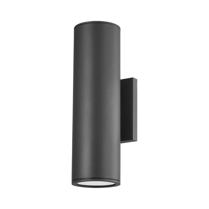 Perry Outdoor Wall Light in Textured Black (2-Light).