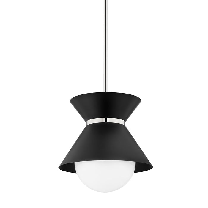Scout Pendant Light in Soft Black (Small).