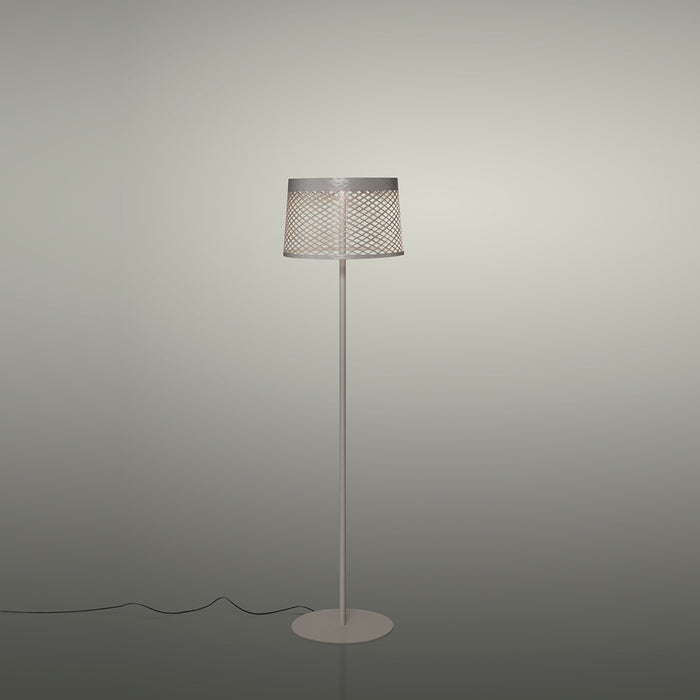 Twiggy Grid Outdoor LED Reading Floor Lamp.