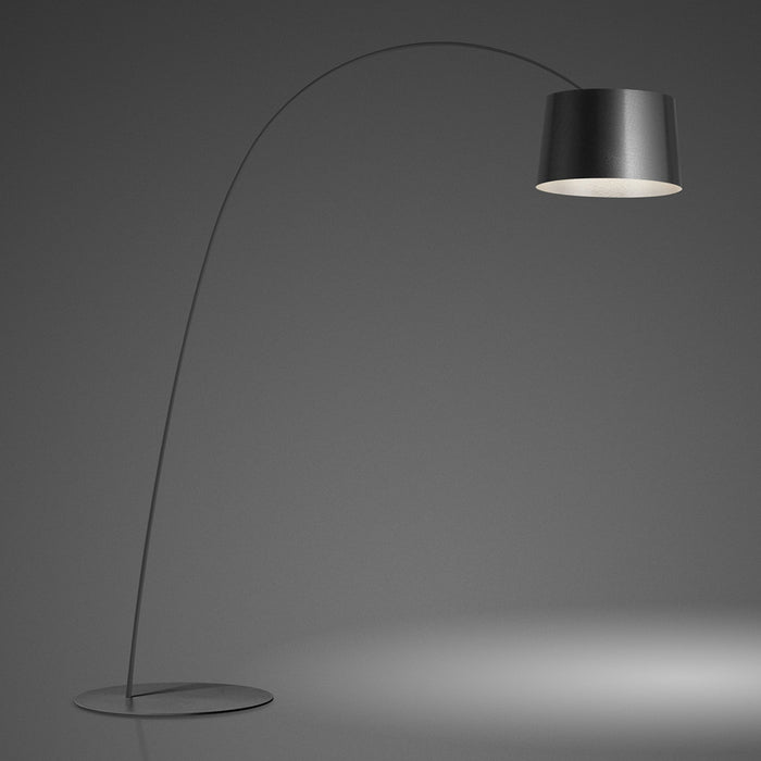 Twiggy LED Floor Lamp in Graphite.
